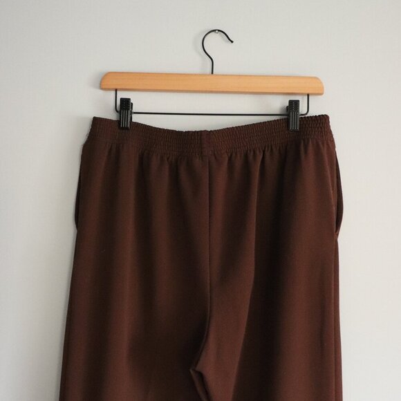 Northern Traditions‎ Women's Brown 10P Stretch Straight Leg Casual Lounge Pants - Picture 7 of 12